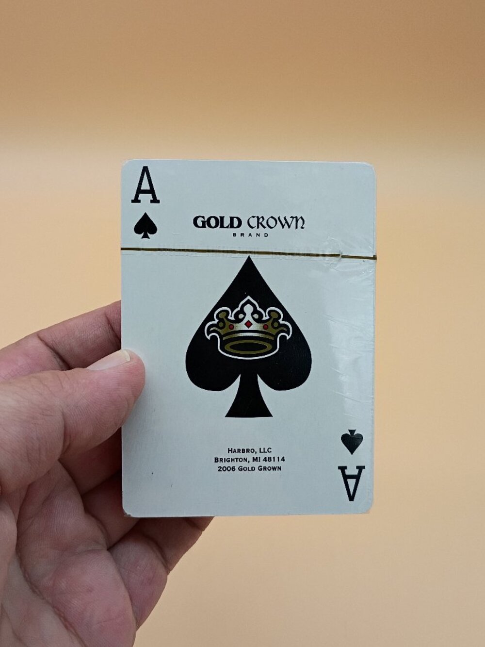 Gold Crown Playing Cards 2006